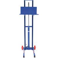 Hydraulic Platform Lift Stacker, Foot Pump Operated, 400 lbs. Capacity, 51-1/8" Max Lift Les Distributions ICE