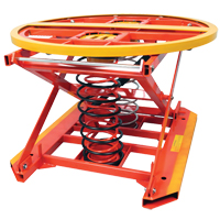 Spring Operated Pallet Positioner and Leveler, 43-1/2" L x 43-1/2" W, 4500 lbs. Cap. Les Distributions ICE