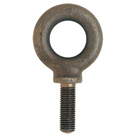 Eye Bolt, 54 mm Dia., 38 mm L, Uncoated Natural Finish, 2266 lbs. (1.133 tons) Capacity Les Distributions ICE