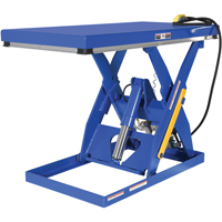 Hydraulic Scissor Lift Table, Steel, 60" L x 30" W, 3000 lbs. Cap. Les Distributions ICE