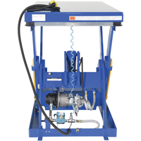 Hydraulic Scissor Lift Table, Steel, 60" L x 30" W, 3000 lbs. Cap. Les Distributions ICE