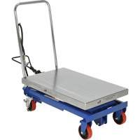 Pneumatic Hydraulic Scissor Lift Table, Steel, 32-1/2" L x 19-3/4" W, 1000 lbs. Cap. Les Distributions ICE