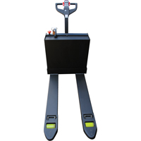 Fully Powered Electric Pallet Truck With  Stand-On Platform, 4500 lbs. Cap., 48" L x 30.25" W Les Distributions ICE