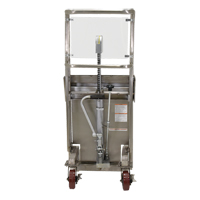 Hefti-Lift Load Stacker, Foot Pump Operated, 450 lbs. Capacity, 45-5/8" Max Lift Les Distributions ICE