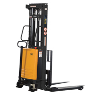 Fork Lift Stacker, Electric Operated, 2000 lbs. Capacity, 118" Max Lift Les Distributions ICE