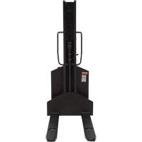 Narrow Mast Powered Lift Stacker, Electric Operated, 1000 lbs. Capacity, 63" Max Lift Les Distributions ICE