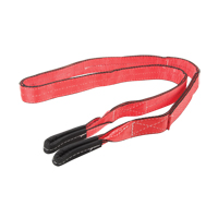 Polyester Sling, Double Ply, Twisted Eye, Type 4, 2'' W x 8' L, 6200 lbs. Vertical Cap. Les Distributions ICE