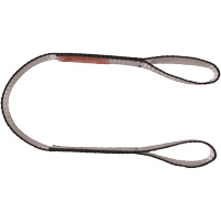Polyester Web Sling, Double Ply, Double Eye, Type 3, 1" W x 4' L, 3100 lbs. Vertical Cap. Les Distributions ICE