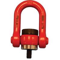 Anneau de levage pivotant VQ pour palan, M8, Longueur du filetage 12 mm, Acier alli&eacute; Les Distributions ICE