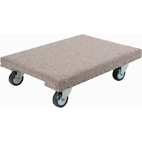Wood Dollies - Medium-Duty, Polyolefin Wheels, 900 lbs. Capacity, 18" W x 24" D x 7" H Les Distributions ICE