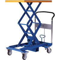 Dandy Lift Scissor Lift Table, 34-4/5" L x 23-3/5" W, Steel, 770 lbs. Capacity Les Distributions ICE