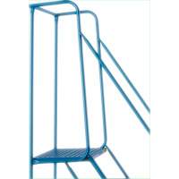 CSA-Certified Rolling Step Ladder, 5 Steps, 22" Step Width, 46" Platform Height, Steel Les Distributions ICE