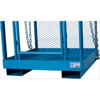 Nacelle &eacute;l&eacute;vatrice pour travail en hauteur, 36" x 36" x 72" h, Capacit&eacute; de 1000 lb, Acier Les Distributions ICE