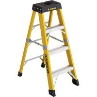 Industrial Heavy-Duty Stepladders (6400 Series), 4', Fibreglass, 300 lbs. Capacity, Type 1A Les Distributions ICE
