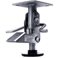 Floor Lock Brakes - Heavy-Duty, 4-3/4" Extended Height, 3-11/16" Retracted Height Les Distributions ICE