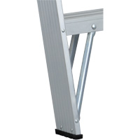 Commercial Duty Stepladders (2400 Series), 4', Aluminum, 225 lbs. Capacity, Type 2 Les Distributions ICE