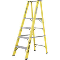 Industrial Heavy-Duty Platform Stepladders (6500 Series), 8', 300 lbs. Cap. Les Distributions ICE