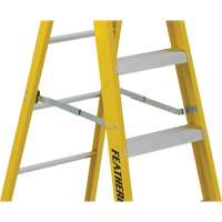 Industrial Heavy-Duty Stepladders (6900 Series), 4', Fibreglass, 300 lbs. Capacity, Type 1A Les Distributions ICE