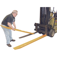 Fork Extensions, 63" L x 7" W, For Fork Width of 6" Les Distributions ICE