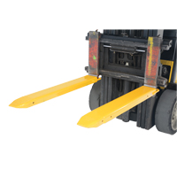 Fork Extensions, 48" L x 7-3/8" W, For Fork Width of 5" Les Distributions ICE