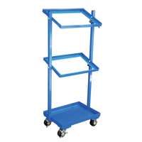 Stock Cart, Steel, 30-11/16" W x 19-1/4" D, 3 Shelves, 300 lbs. Capacity Les Distributions ICE