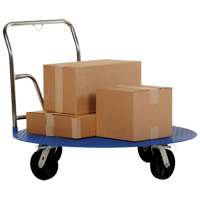 Chariot &agrave; plateforme ergonomique Les Distributions ICE