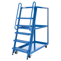 Stock Picking Cart, Steel, 27-7/8" W x 56-1/8" D, 3 Shelves, 1000 lbs. Capacity Les Distributions ICE