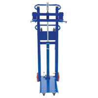 Empileur &agrave; plateforme, M&eacute;canisme Pompe au pied, Capacit&eacute; de 750 lb, Levage max de 52" Les Distributions ICE