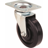 Light-Duty Caster, Swivel, 3" (76 mm), Polyolefin, 250 lbs. (113 kg.) Les Distributions ICE