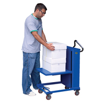 Plateformes auto-&eacute;l&eacute;vatrices, 20" lo x 20" la, Acier, Capacit&eacute; 230 lb Les Distributions ICE