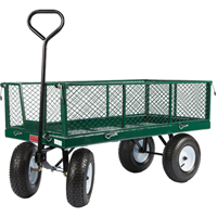 Wagons With Fold-Down Racks, 24" W x 48" L, 800 lbs. Capacity Les Distributions ICE