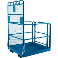 Nacelle &eacute;l&eacute;vatrice pour travail en hauteur, 48" x 48" x 72" h, Capacit&eacute; de 1000 lb, Acier Les Distributions ICE