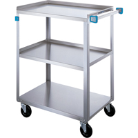Shelf Cart, 3 Tiers, 18" W x 39" H x 31" D, 500 lbs. Capacity Les Distributions ICE