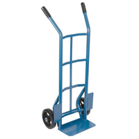 Heavy-Duty Hand Truck, Dual Handle, Steel, 46" Height, 1000 lbs. Capacity Les Distributions ICE