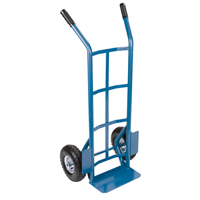 Heavy-Duty Hand Truck, Dual Handle, Steel, 46" Height, 800 lbs. Capacity Les Distributions ICE