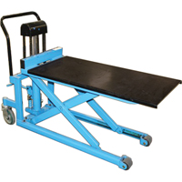Chariots/tables hydrauliques pour palettes - Tables en option Les Distributions ICE
