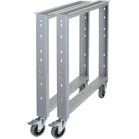 Workbench - Legs, Steel, 22" D x 32" H, Pair Les Distributions ICE