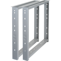 Workbench - Legs, Steel, 22" D x 32" H, Pair Les Distributions ICE