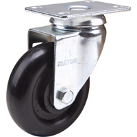 Caster, Swivel, 4" (101.6 mm), Polyolefin, 250 lbs. (113 kg.) Les Distributions ICE