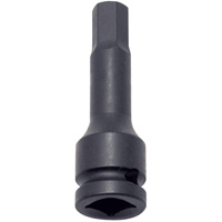 Jeu de douilles &agrave; chocs hexagonales SAE 1/2" PHB-1208 8 mcx Les Distributions ICE