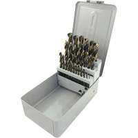 BG29 Jeu de forets JET-KUT Torque Drive, 29 morceaux, Acier rapide Les Distributions ICE