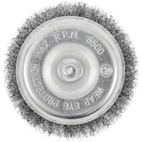 Brosse coupelle sertie sur tige Les Distributions ICE