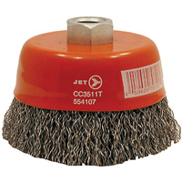 Brosse boisseau NC &agrave; fils cr&ecirc;p&eacute;s haute performance de premi&egrave;re qualit&eacute; CC3511T Les Distributions ICE