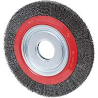 Disque &agrave; fils cr&ecirc;p&eacute;s, 6" dia., Fils 0,007", Arbre 2"/1/2" - 5/8" Les Distributions ICE