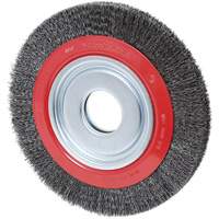 Disque &agrave; fils cr&ecirc;p&eacute;s, 8" dia., Fils 0,007", Arbre 1/2"/2"/5/8" Les Distributions ICE