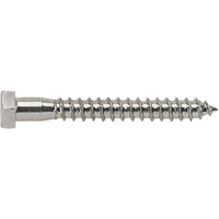 Lag Screw, 3/8" x 3" L, Plain Les Distributions ICE