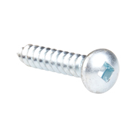 Tapping Screw Pan Head, #12 x 1-1/4" L, Zinc Plated Les Distributions ICE