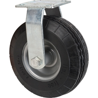 Roulettes anticrevaisons, Fixe, 8" (203,2 mm), Anticrevaison, 275 lb (125 kg) Les Distributions ICE