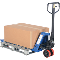 Quick Lift Pallet Truck, Steel, 48" L x 20" W, 5500 lbs. Capacity Les Distributions ICE