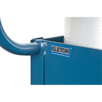 Deep Lipped Service Cart, 2 Tiers, 24" W x 47" H x 36" D, 1200 lbs. Capacity Les Distributions ICE